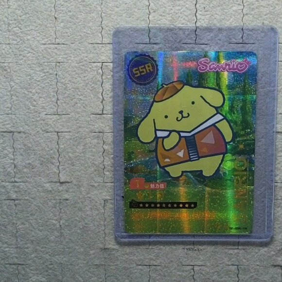 Sanrio Pompompurin Wave 6 Booser Set - 6 Piece With Top Load Sleeve - Picture 6 of 9